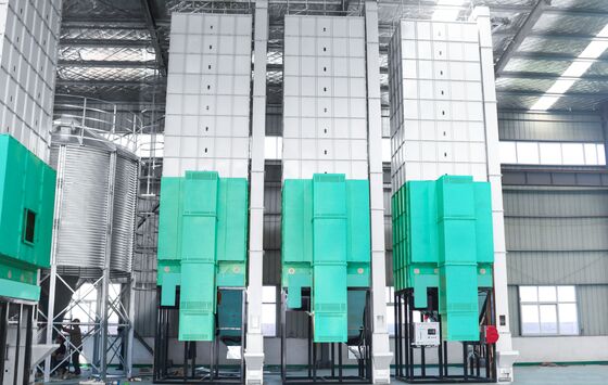 Хорошая цена 30 тонн 21.7kw возвышаются коррозионная устойчивость нержавеющей стали машины для просушки маиса онлайн