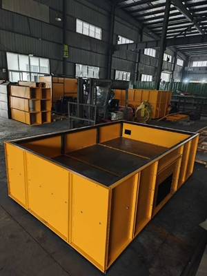 Ventilation Horizontal Bed Dryer Cereal Nuts Beans Dryer Machine 4 Tons