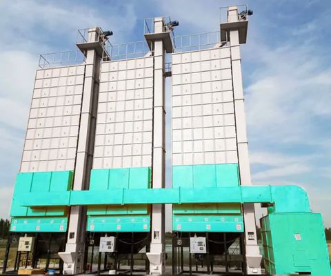 32-35 Tons Corn Dryer Machine with 2900*2260*12700mm Dimension and 10000-14000m3/h Air Consumption