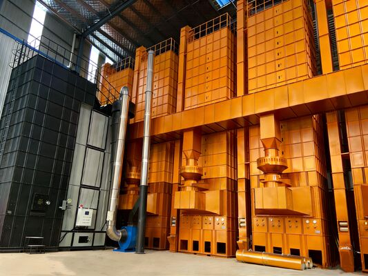 Хорошая цена Тип серии машина 120 TPD падиа зерна более сухая для мельницы риса онлайн