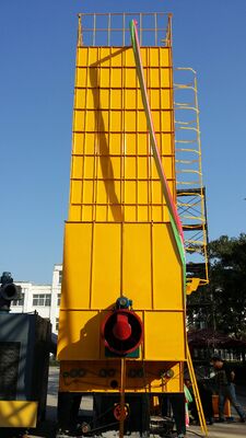 Тип легкой эксплуатируемой емкости машины для просушки 15Т маиса желтый и голубой цвета